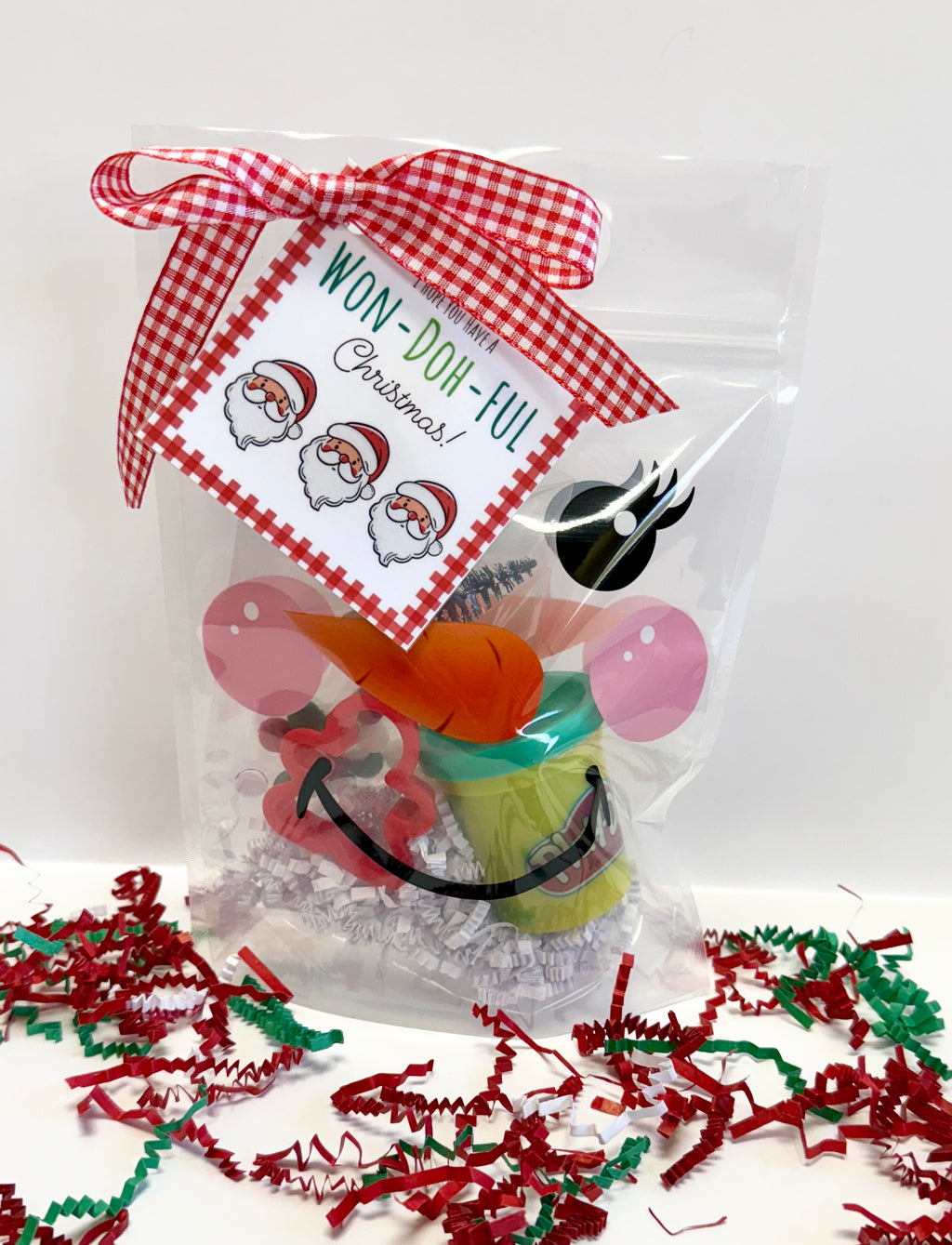 Won-Doh-Ful Christmas Class Bags